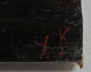 Z.K. - značeno iniciály - párové obrazy