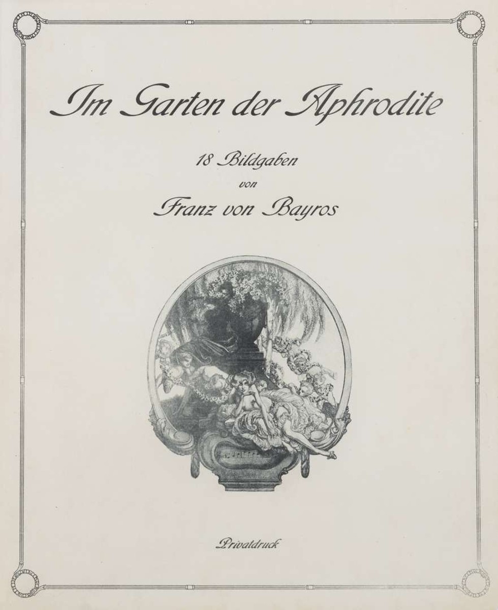 Franz von Bayros (1866-1924) - V Afroditině zahradě