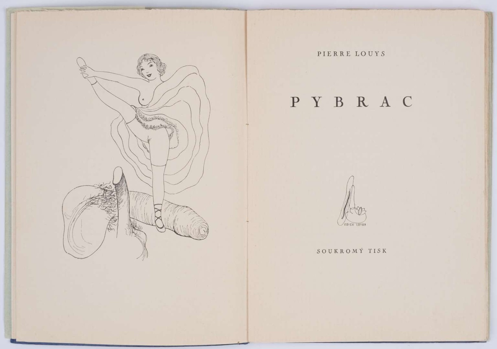 Toyen (1902-1980)/Pierre Louÿs (1870-1925) - Pybrac
