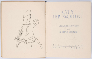 James Grunert  - James Grunert in City der Wollust