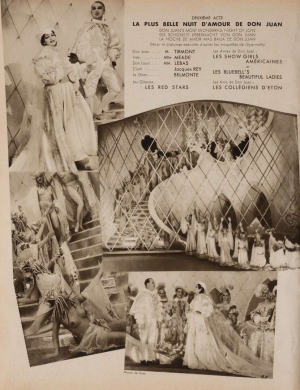 Kabaretní katalog: Folies Bergere 1937