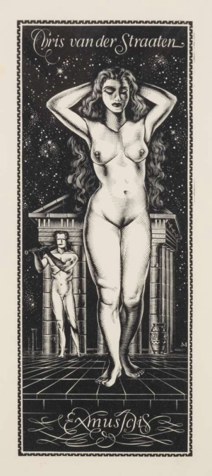 K. J. Obrátil (1866 – 1945) a jiné - Soubor Erotických Ex libris