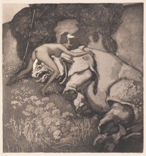 Franz von Bayros (1866-1924) - Die Bonboniere (Lieferung 2) - 6 kusů
