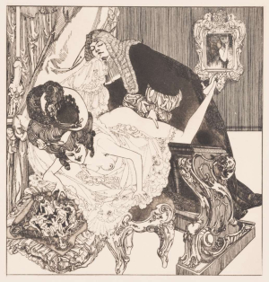 Franz von Bayros (1866-1924) - Die Bonboniere (Lieferung 2) - 6 kusů