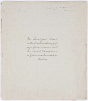 Franz von Bayros (1866-1924) - Der Hirschpark (Lieferung 3) - 6 kusů