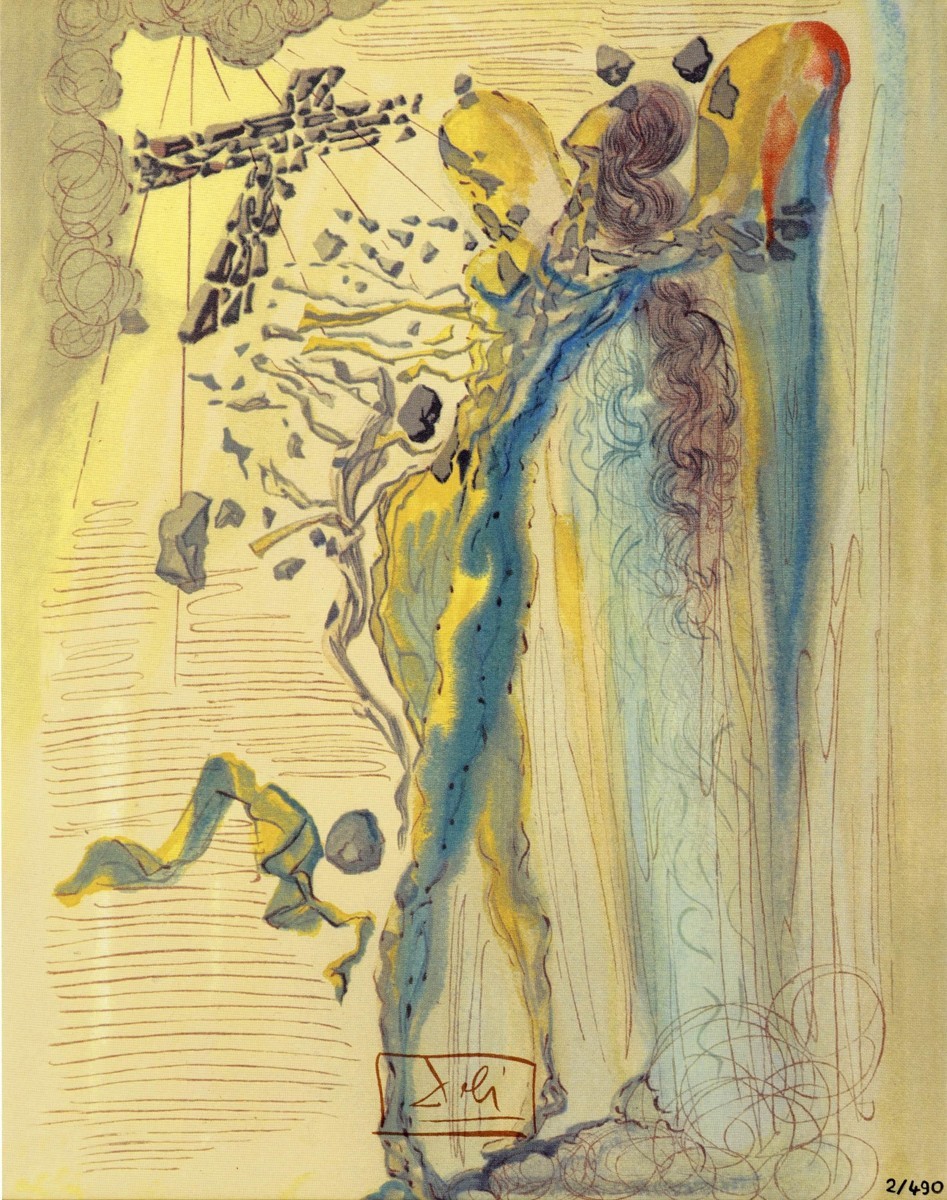 Salvador Dalí - La Divine Comédie - L'Éclat des Corps Glorieux (podľa originálneho diela z roku 1951)