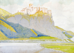 Josef Nesázal - Hrad Strečno