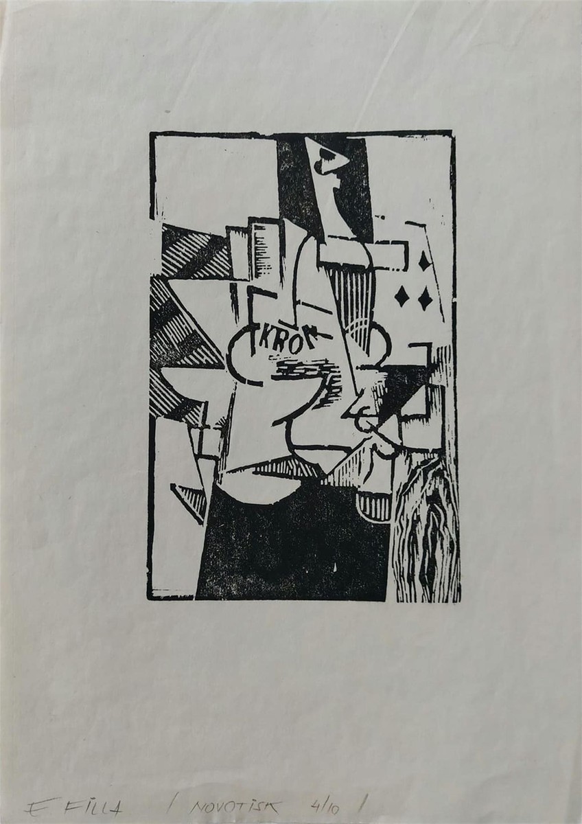 Emil Filla - Kubistická kompozice (novotisk)