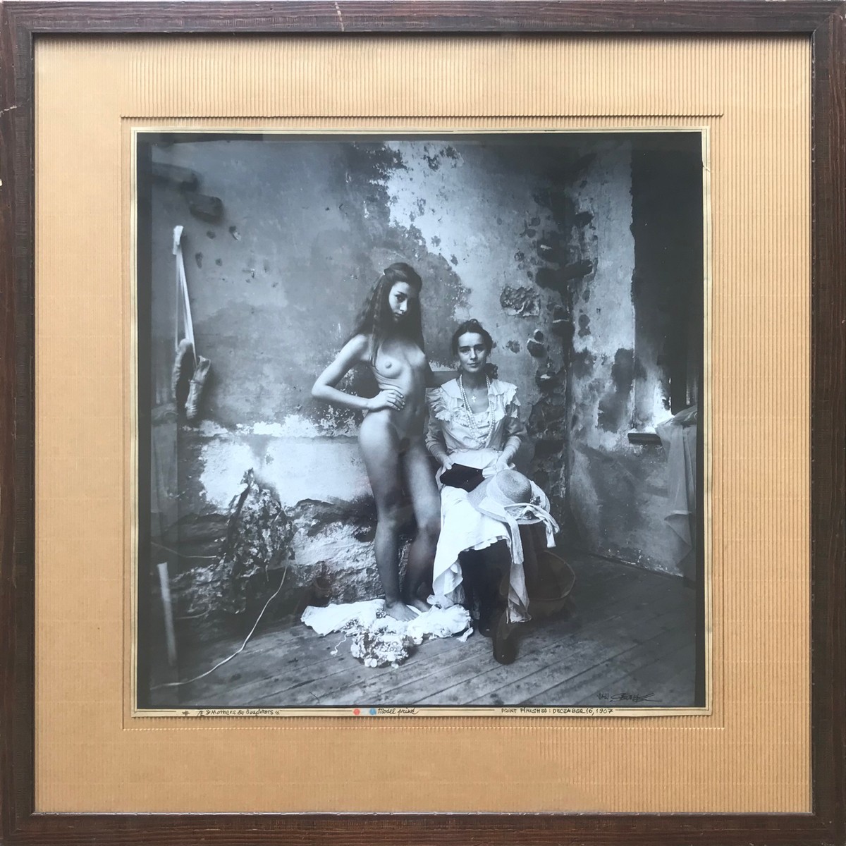 Jan Saudek - Mothers and daughters