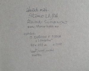 Stano Lajda - Člověk a pes (Londýn)