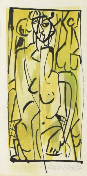 BUBENÍČEK Václav (1913-1989): Konvolut čtyř grafických listů.