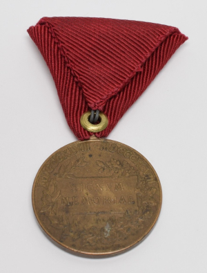 Jubilejní pamětní medaile „Signum Memoriae 1848-1898“.