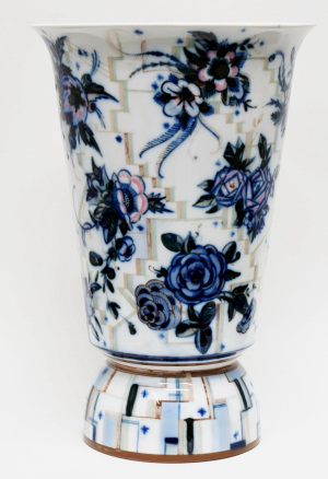 HEGENBARTH Adolf (1892-1972): Monumentální váza art deco.