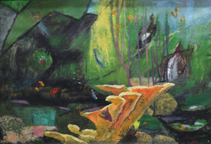GLÜCKSELIG Josef (1908-1935): Mořské akvárium.