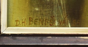 BENEŠOVÁ Daniela (*1929): Duha po dešti.
