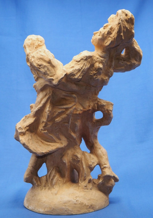Rudolf Semrád (1910 – 1980) – Tančící pár v kraji