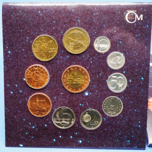 2000 - Sada oběžných mincí ČR – standart (VESMÍR)