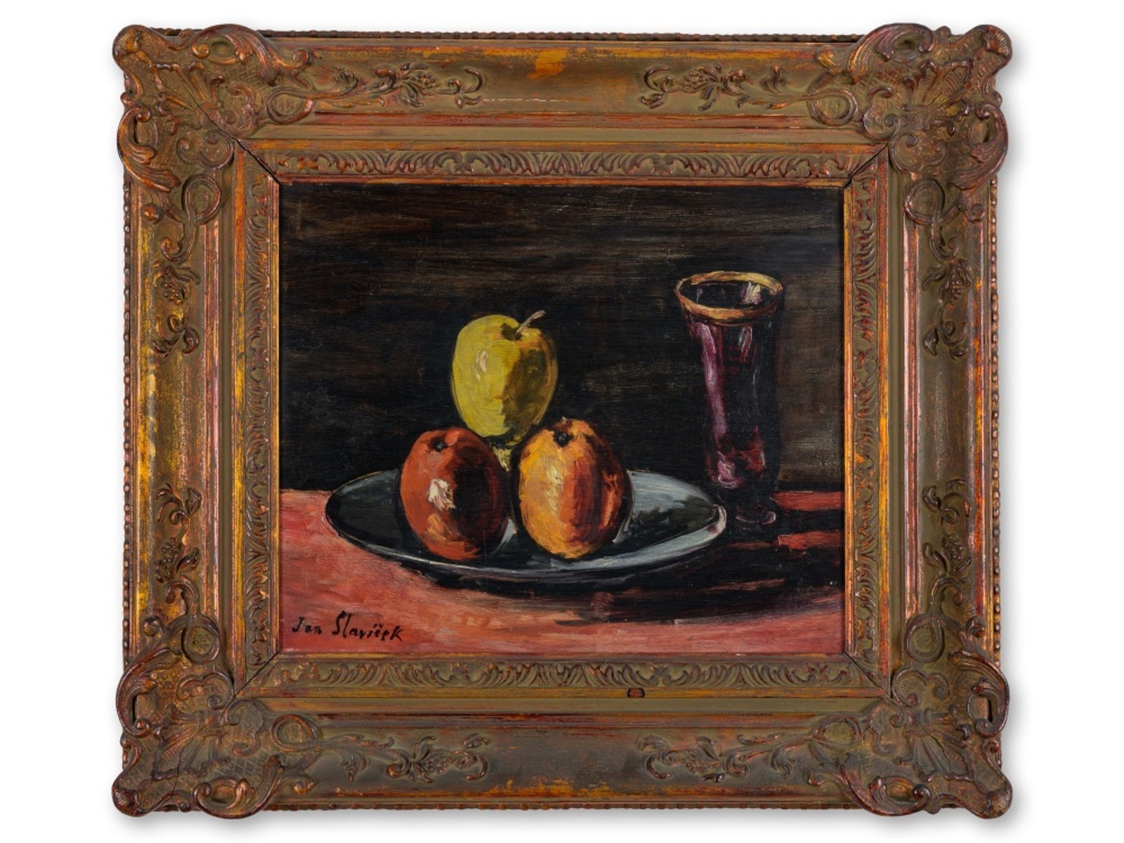 Slavíček Jan (1900 - 1970), Zátiší s ovocem