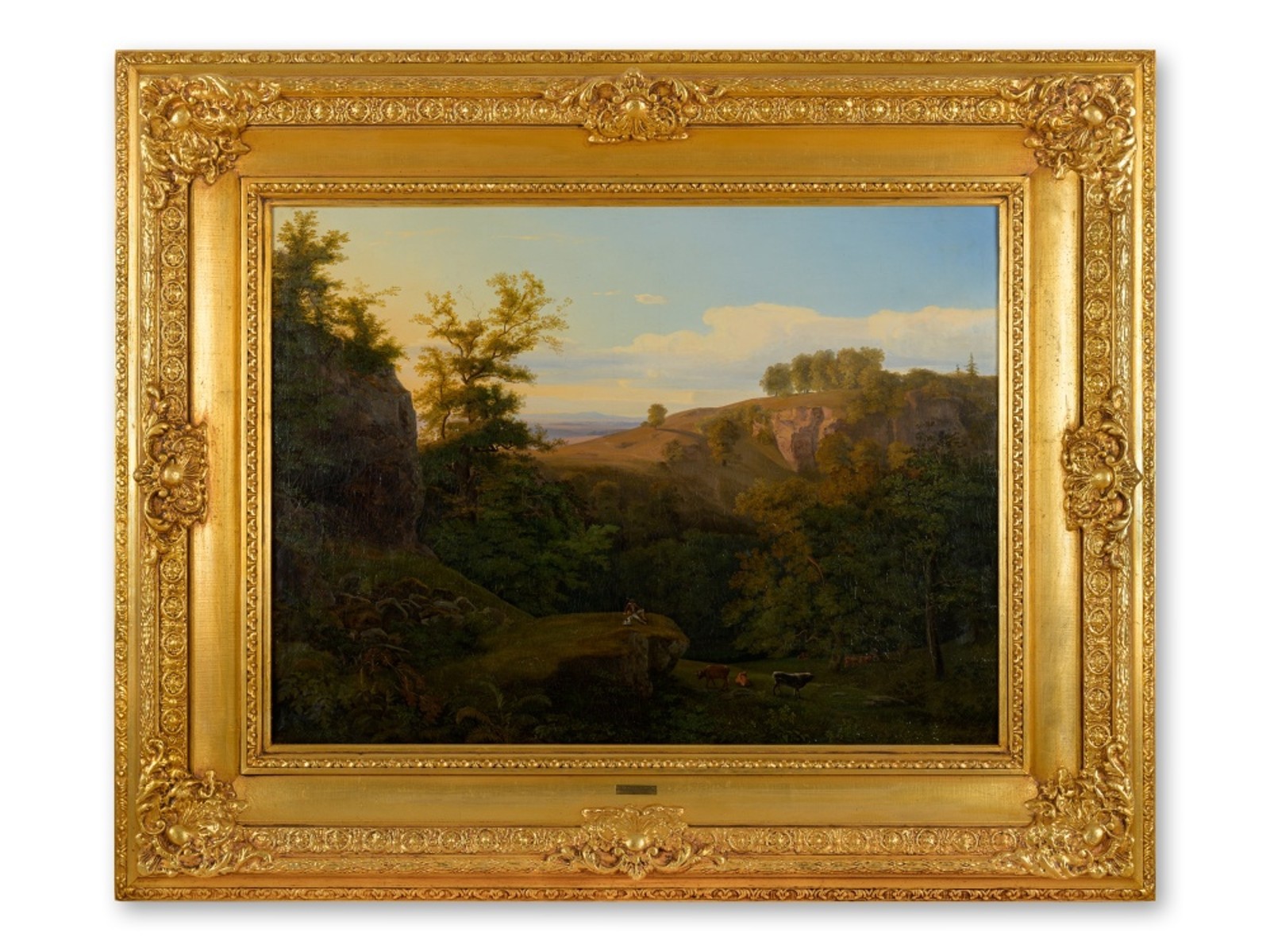 Mánes Antonín (1784 - 1843), Skalnatá krajina s pasáčkem dobytka