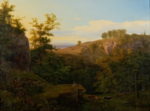 Mánes Antonín (1784 - 1843), Skalnatá krajina s pasáčkem dobytka