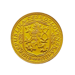 Číslovaný Svatováclavský dukát 1923, č. 639, RRR!