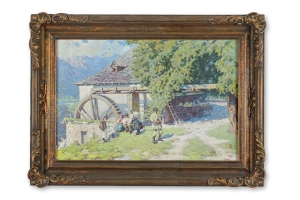 Kuba Ludvík (1863 - 1956), Mlýn v Hrboltovu u Ružomberoka