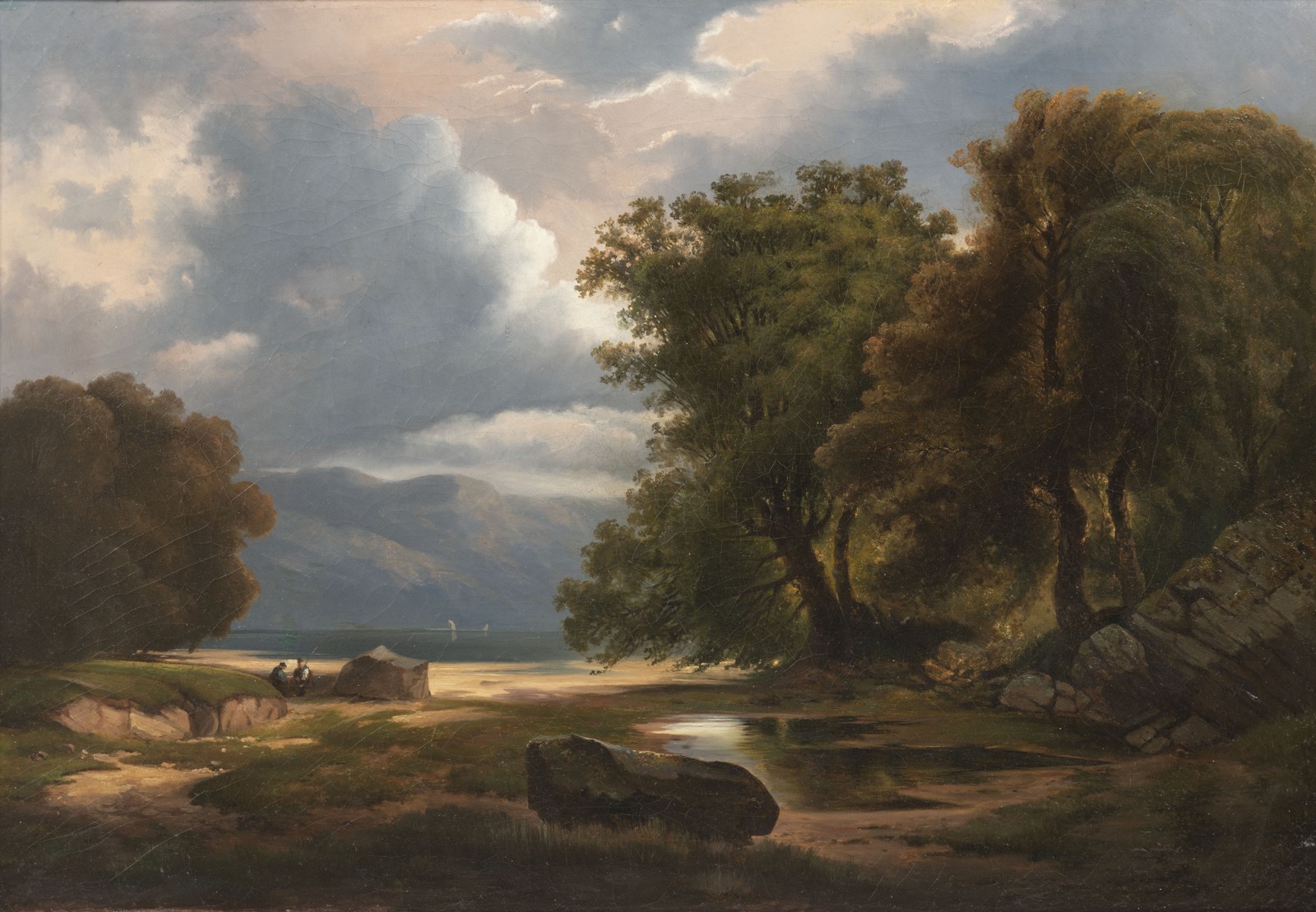 Leopold Stephan (1826–1890) U jezera