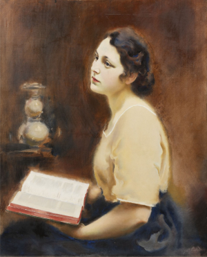 Josef Loukota (1879–1967) Čtenářka
