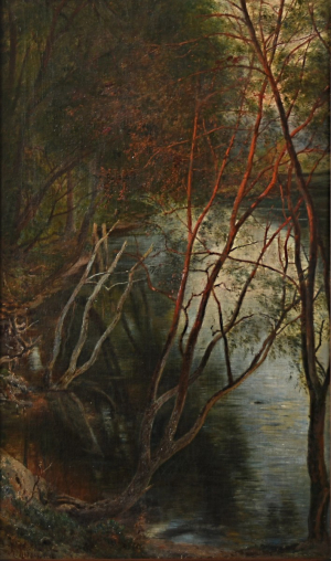 Alois Kirnig (1840–1911) Cesta podél řeky