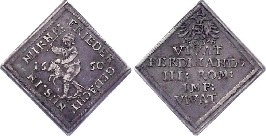 Nurnberg Klippe Ducat 1650