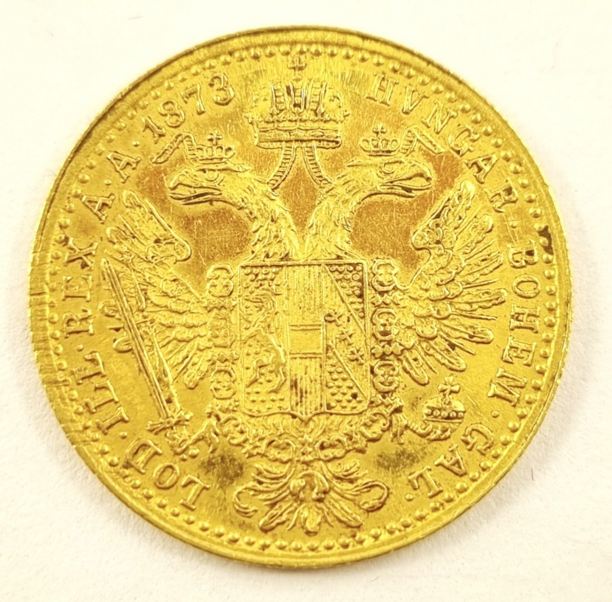 Zlatý dukát, 1873, František Josef I.