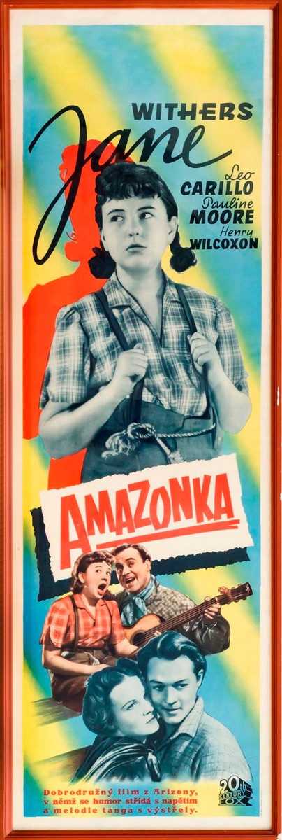 "Amazonka, dobrodružný film z Arizony"