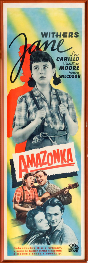 "Amazonka, dobrodružný film z Arizony"
