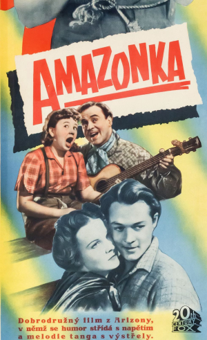 "Amazonka, dobrodružný film z Arizony"
