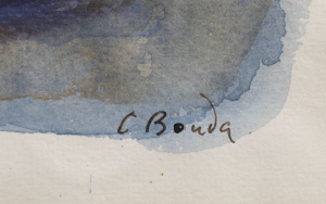 CYRIL BOUDA 1901 - 1984 - STRAŠIDLO