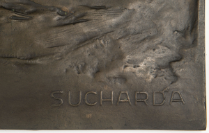 STANISLAV SUCHARDA 1866 - 1916 - SECESNÍ RELIÉF