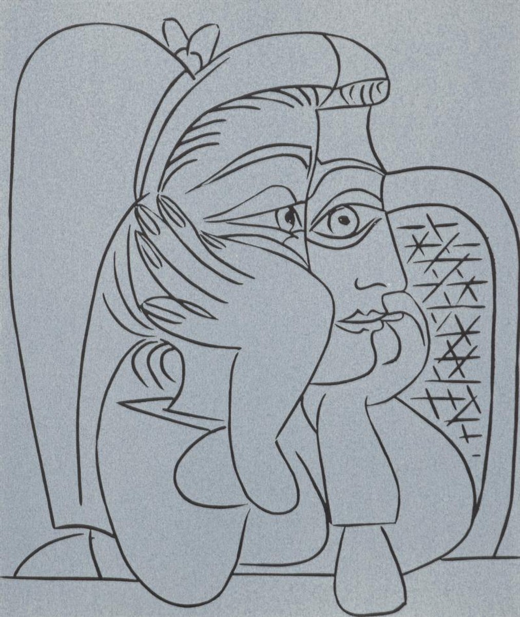 Picasso Pablo - Zadumaná