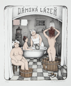 Hüttnerová Iva - Dámská lázeň