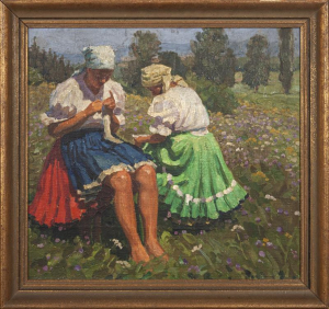 Mousson Jozef Theodor - Dívky v krojích