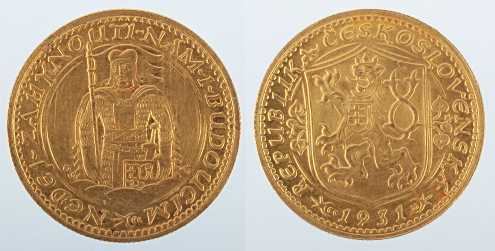Zlatá mince: Svatováclavský dukát 1931