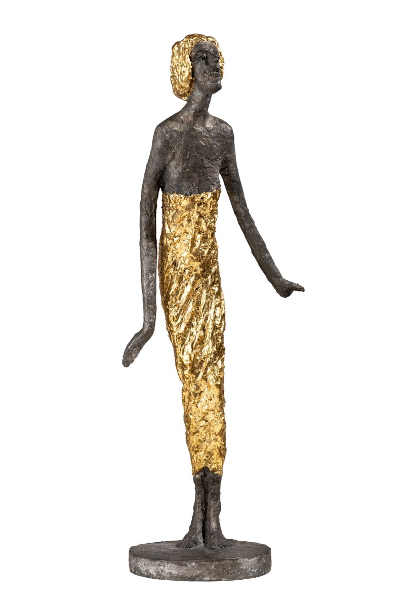 Zoubek Olbram (1926 - 2017), Dívka ve zlatých šatech - Model pro Budějovice