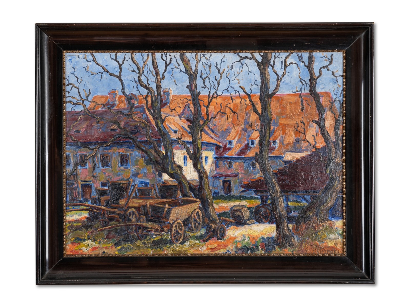 Longen - Pittermann Emil Artur (1885 - 1936), Nádvoří