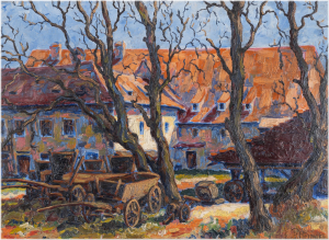 Longen - Pittermann Emil Artur (1885 - 1936), Nádvoří