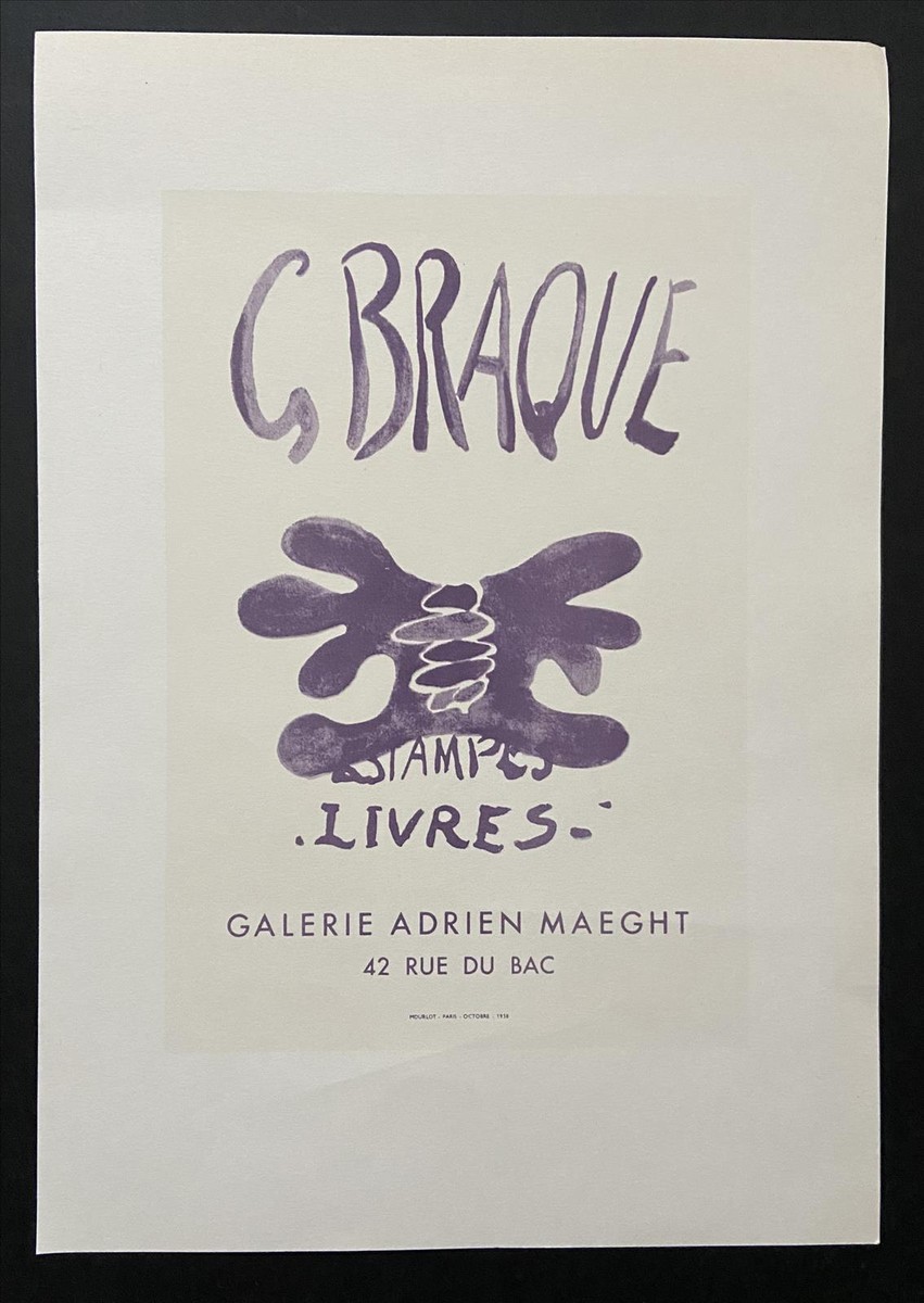Braque Georges - Estampes Livres - Galerie Adrien Maeght
