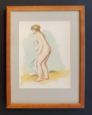 Renoir Auguste - Baigneuse debout