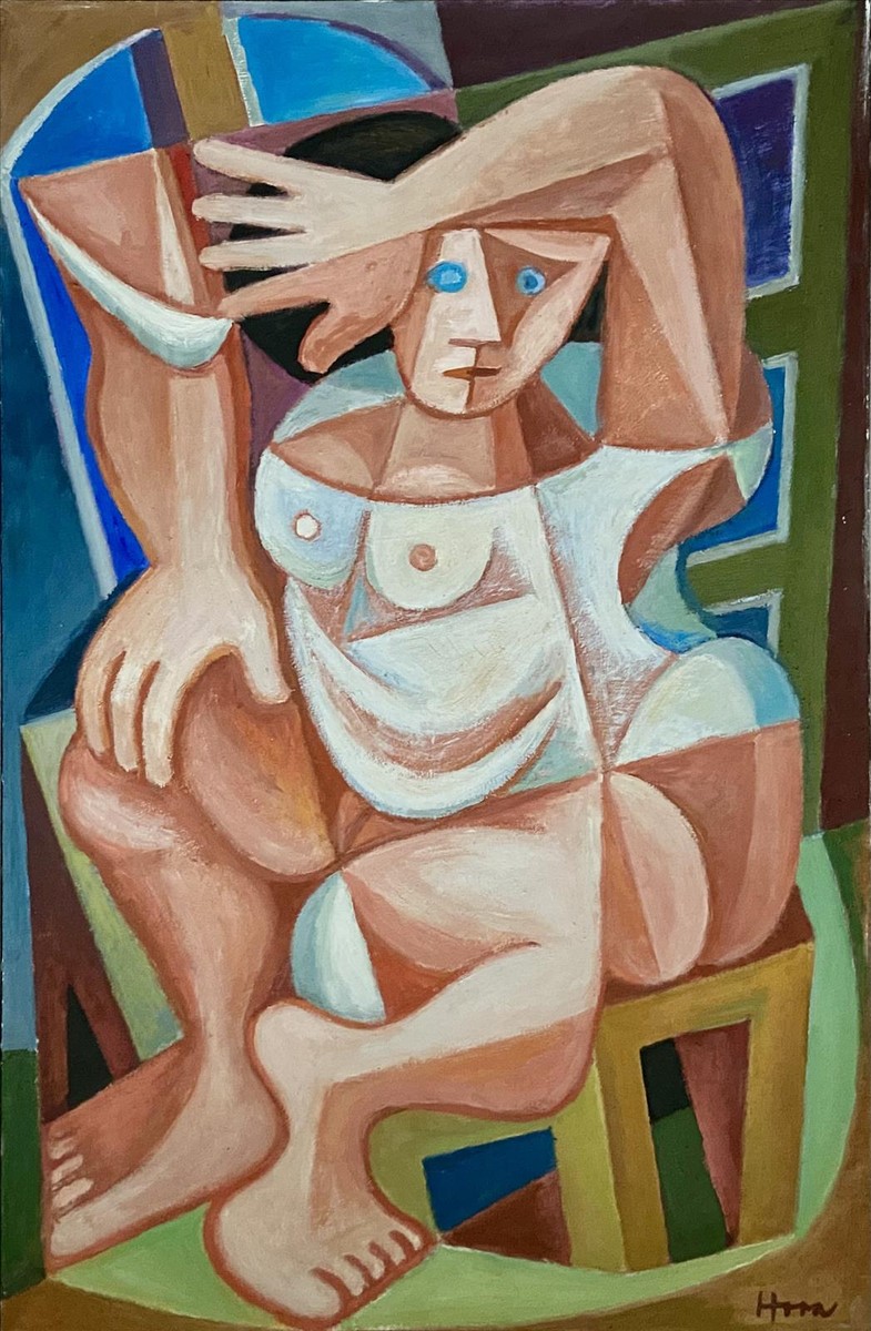 Hora František - Kubistická žena