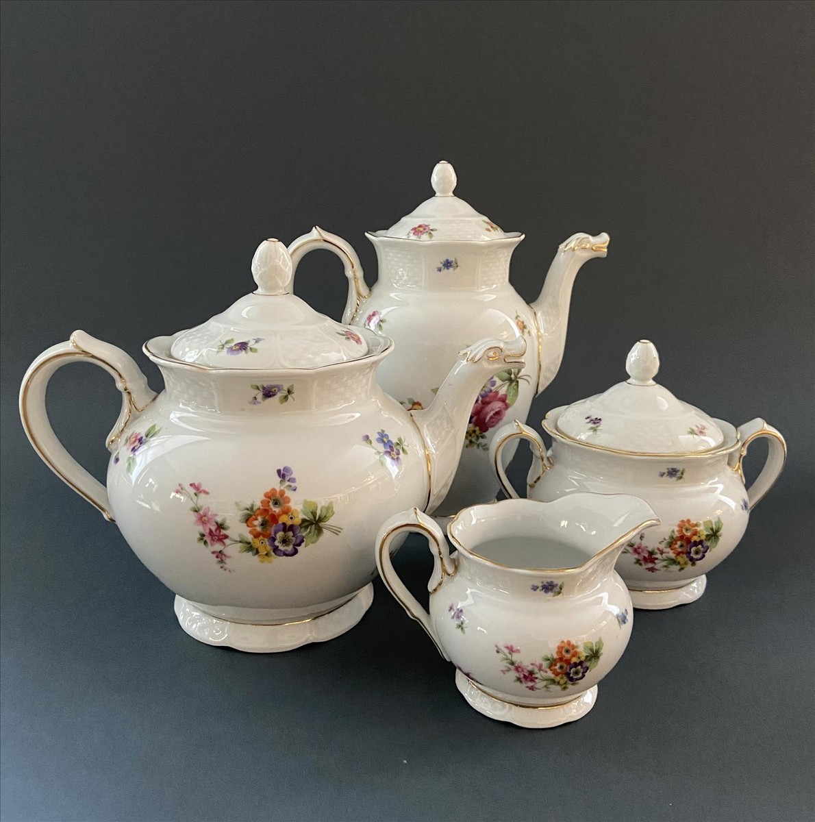 Porcelán Rosenthal - Kompletní čajový servis pro 7 osob