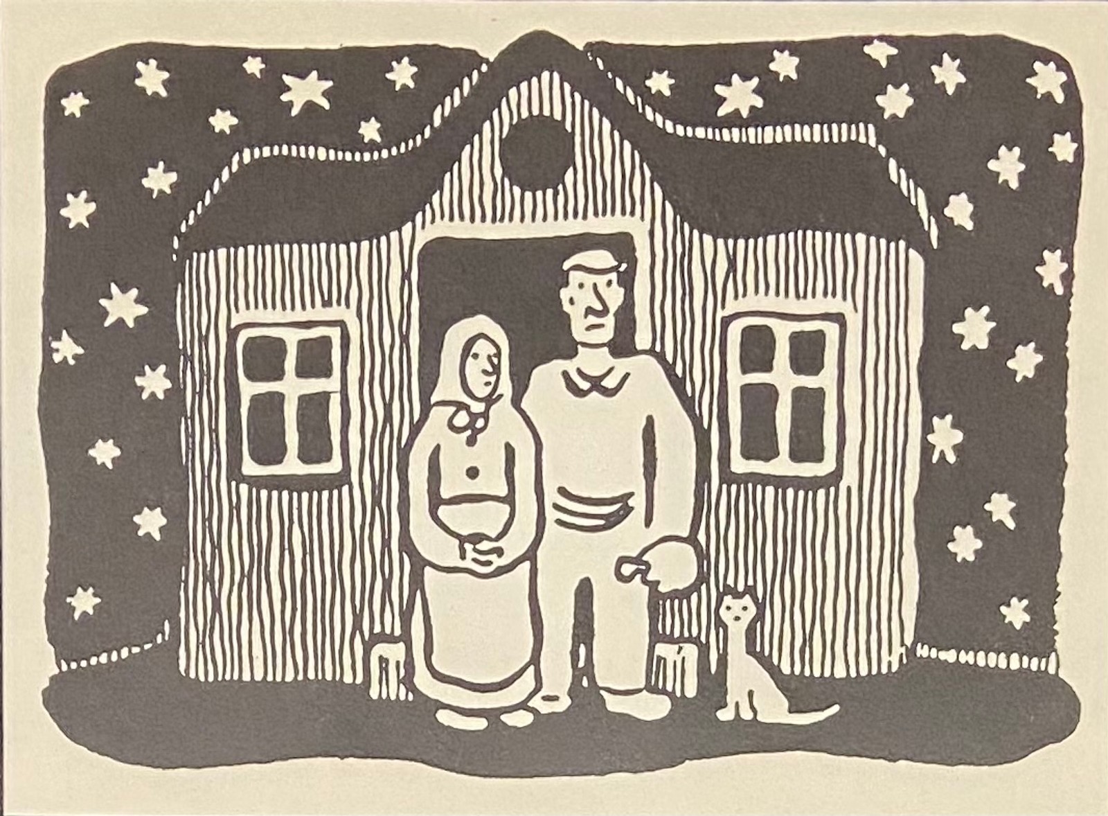 Čapek Josef - Noc před chaloupkou i s kočičkou