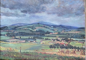 Sedláček Vojtěch - Krajina se snopy