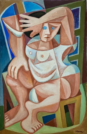Hora František - Kubistická žena